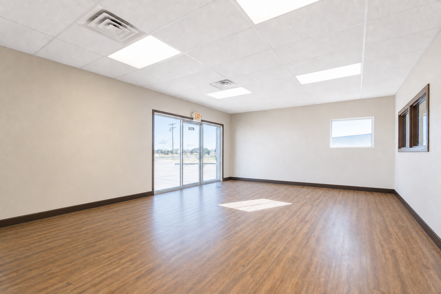 Lobby front view at 5120 N Prince #1 North Prince Business Park