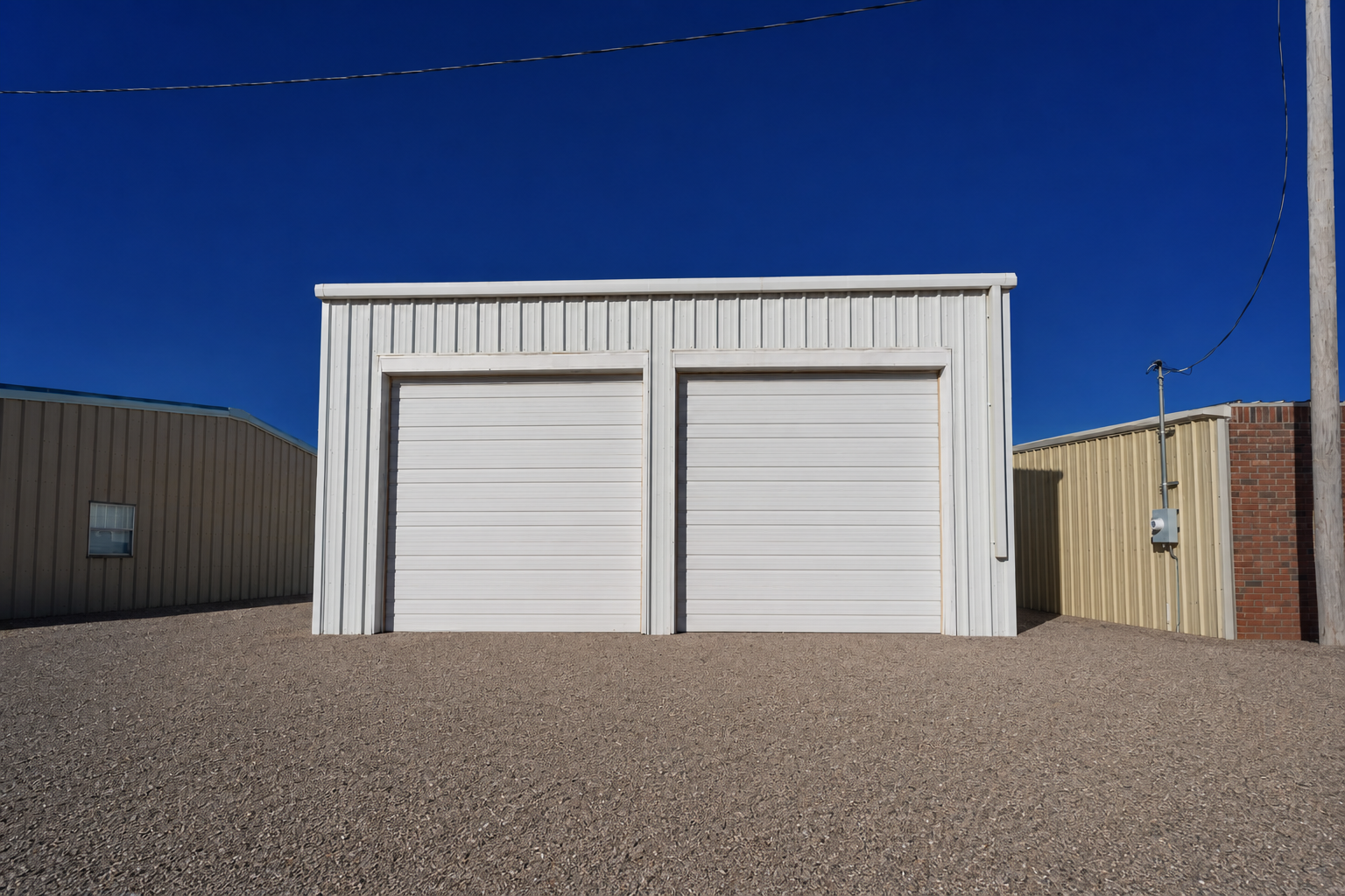 5120 N Prince #2 shop warehouse bay at North Prince Business Park, Clovis NM