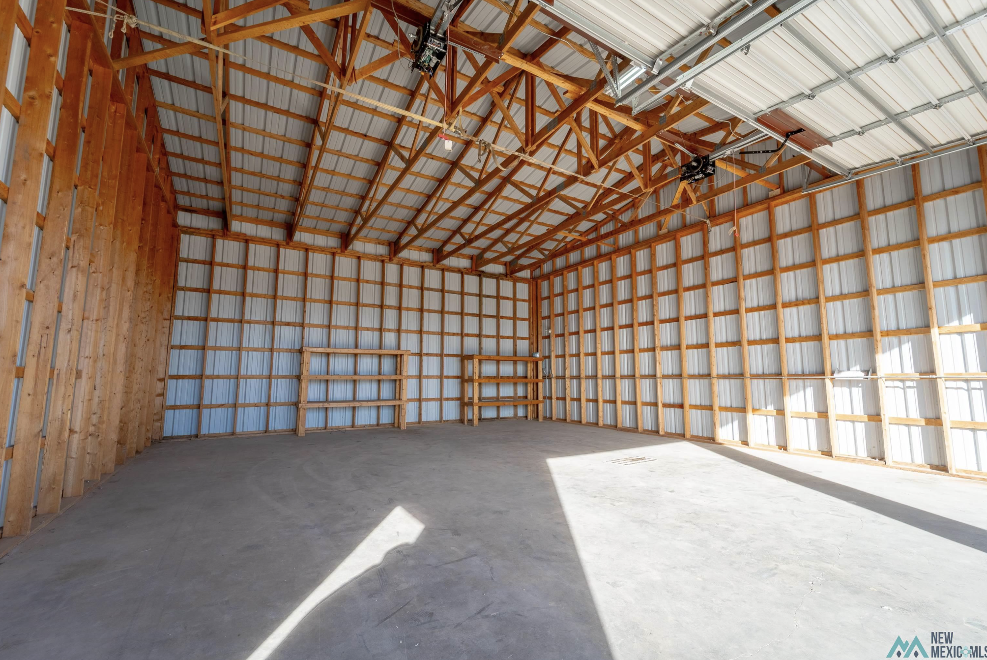 Warehouse interior at 5120 N Prince #2 North Prince Business Park